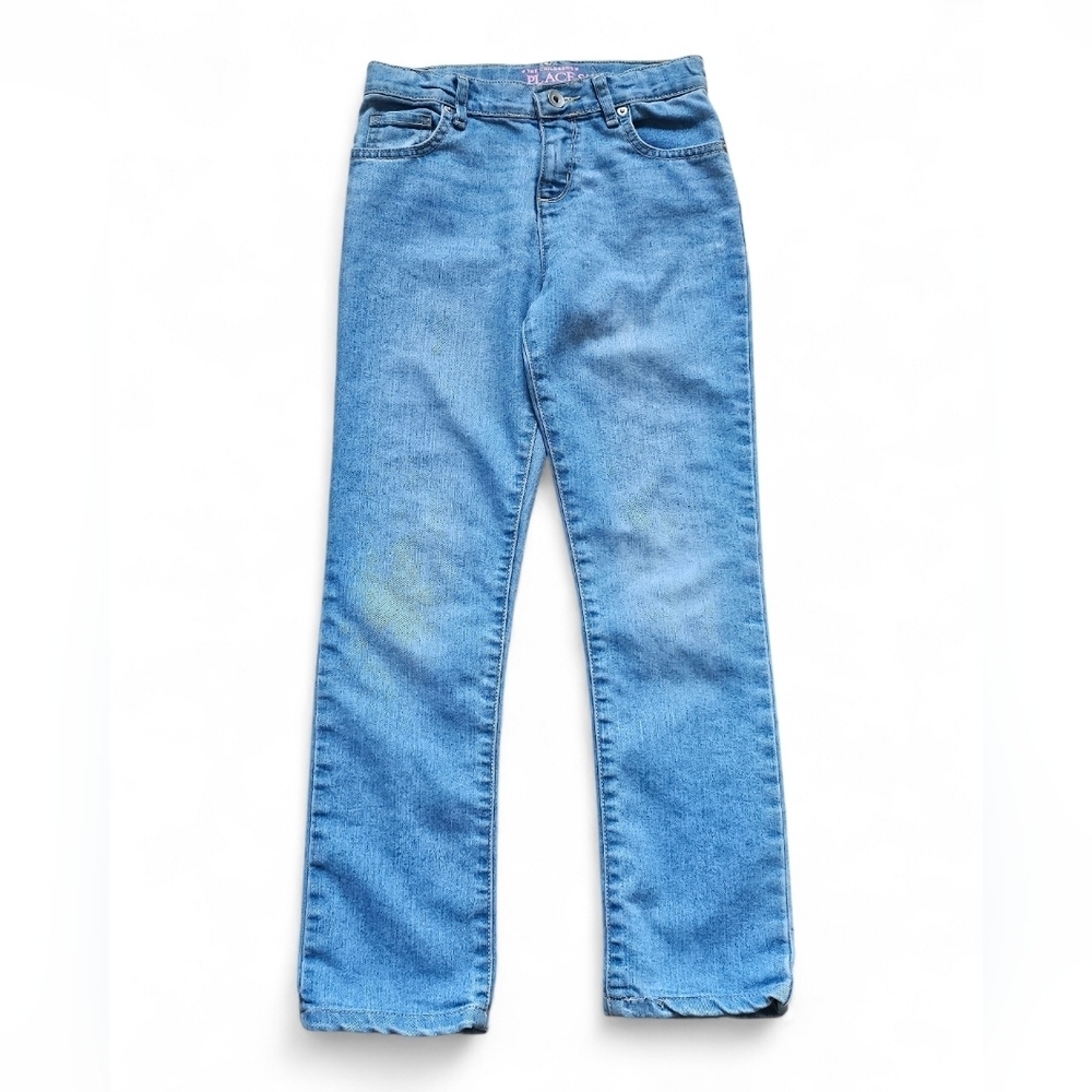 The Children’s Place Girls Skinny Jeans Size 12S Light Wash Denim